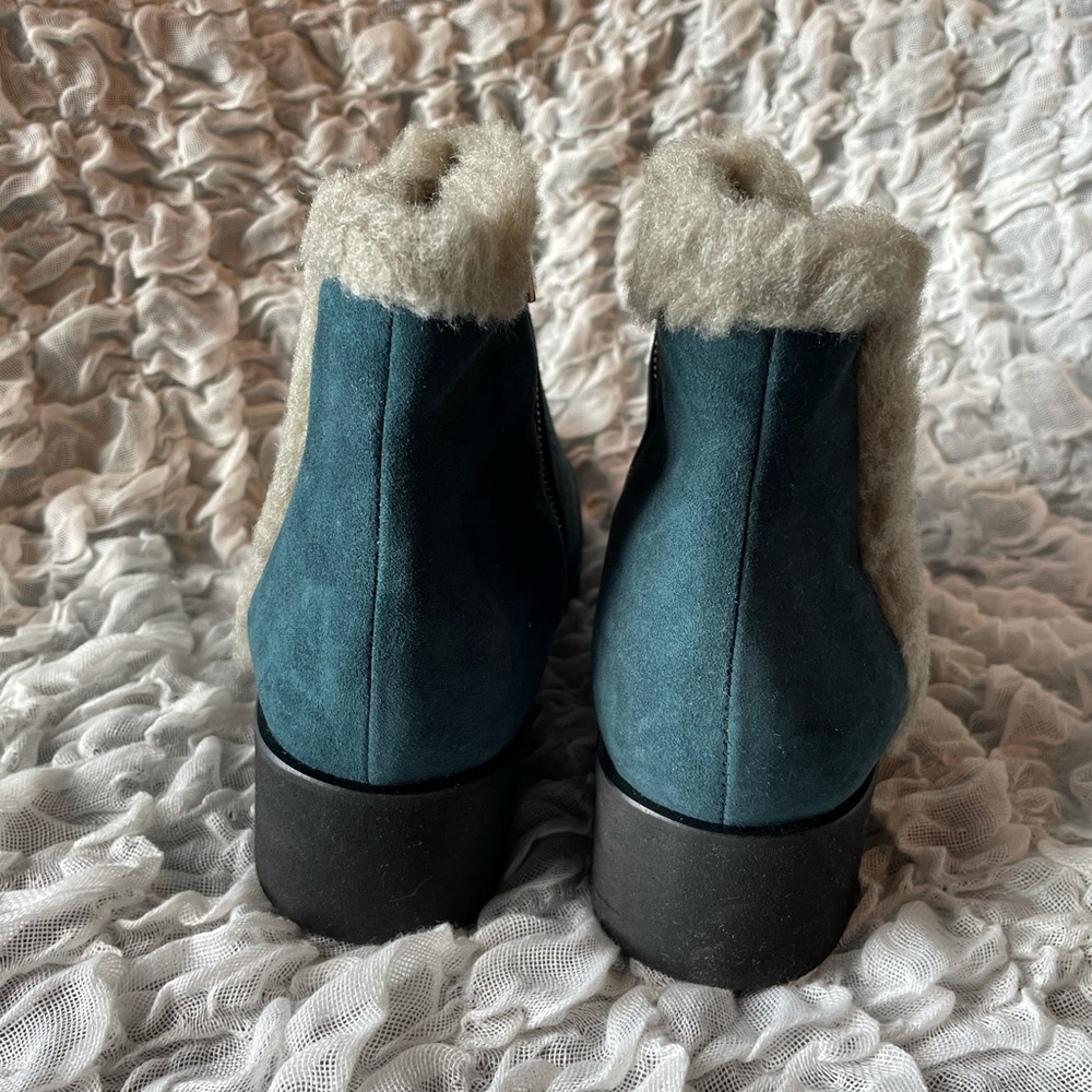 💥NWT💥 Ron White Adaley Faux Shearling Trimmed boot - Picture 10 of 12